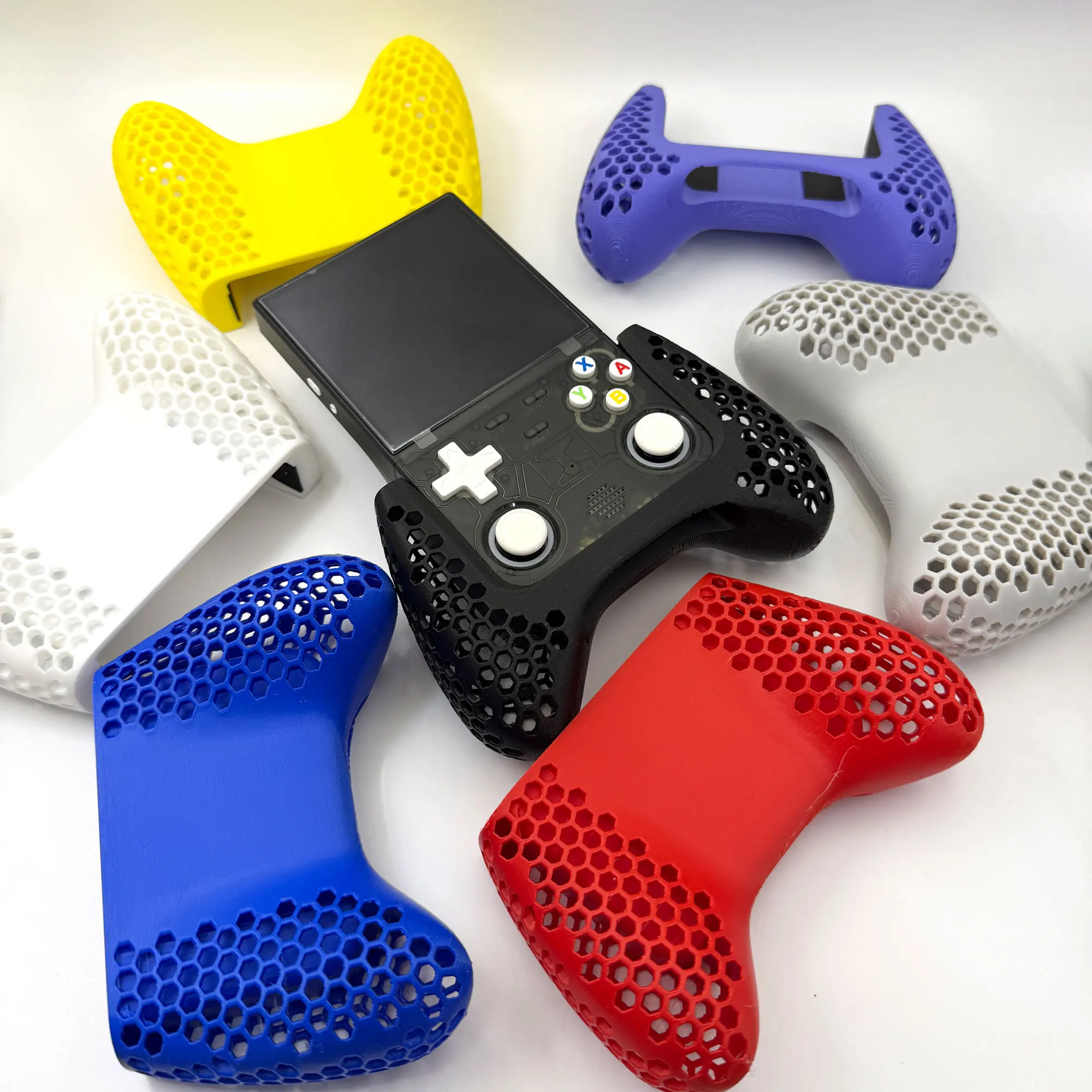 R36Ultra Grip Hohldesign für ein Komfortables Haltgefühl 3D-Gedruckter Griff für R36 Ultra Konsole DIY-Zubehör – Detail 1