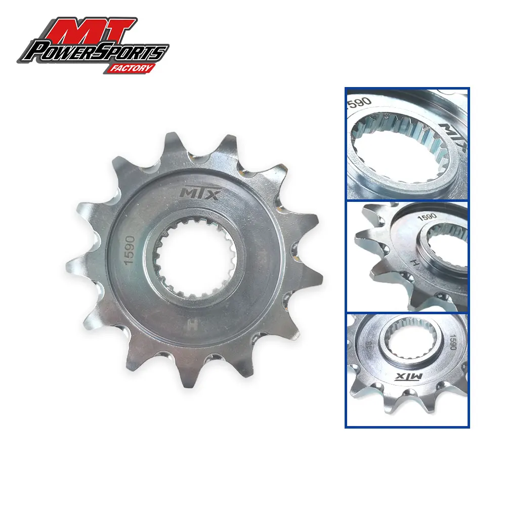 For Yamaha WR250 YZ250 F YZ125 Gas Gas Off Road 250 EC Front Motorcycle Chain Sprocket Dirt Pit Bike Motorcycle Accessories