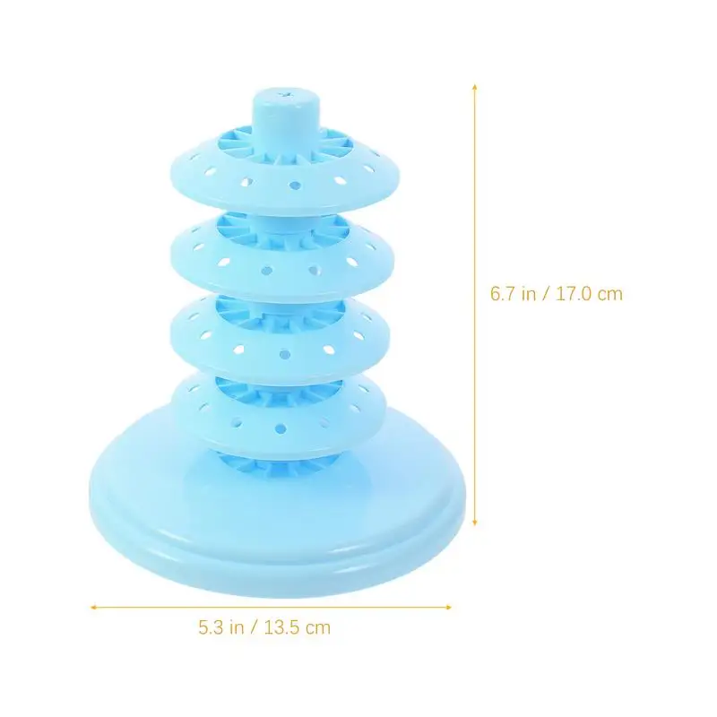 1pc Lollipop Display Shelf Cake Pops Display Tower Multi-Holes Lollipop Display Stand Tiered Lollipop Organizer For Store