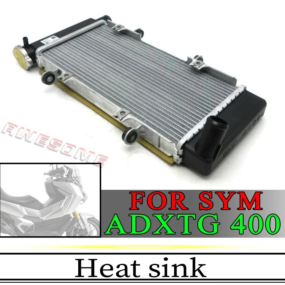 Modified Water Tank Radiator Assembly For Fit SYM ADXTG 400 400 Adxtg