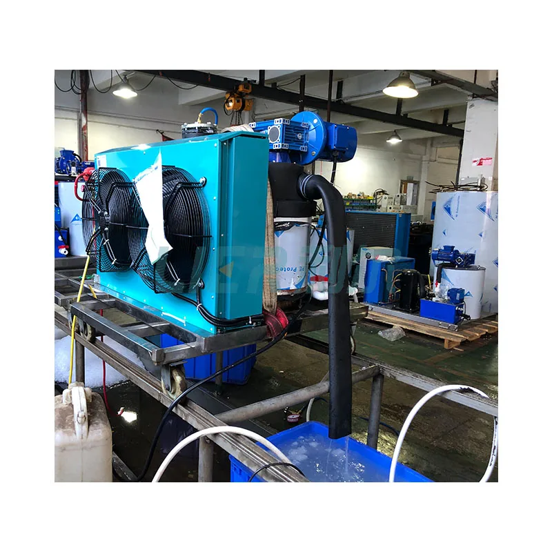 

Slurry Ice Machine Soft Ice for Seafood Preservation 5ton 10ton