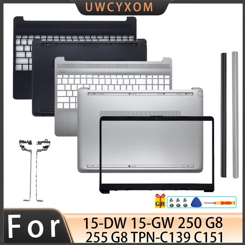 

For 15-DW 15-GW 250 G8/255 G8 TPN-C139 C151 Rear Lid TOP Case Laptop LCD Back Cover/ Bezel Cover/Palmrest COVER/Bottom Case
