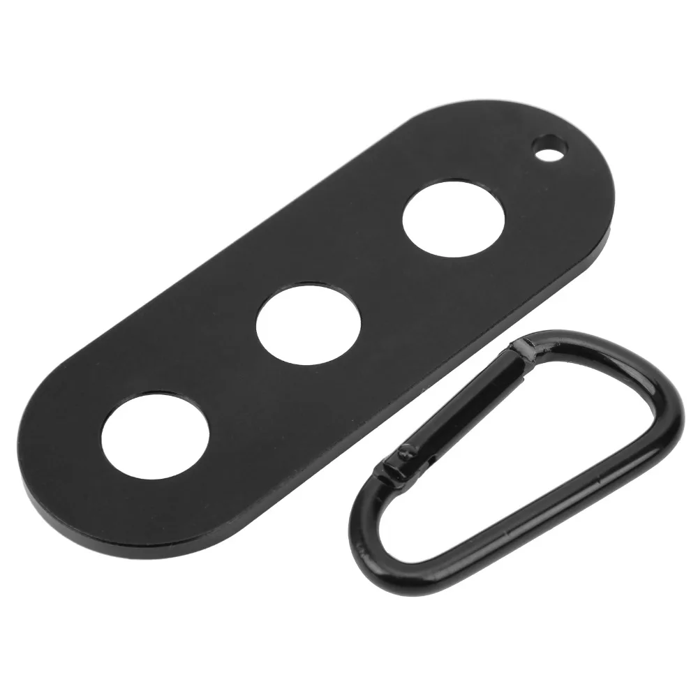 

3 Hole Holder Cue Joint Protector Aluminum Buckle Closure Pool Stick Joint Protector Case Hold Tool Joint Protector Holder