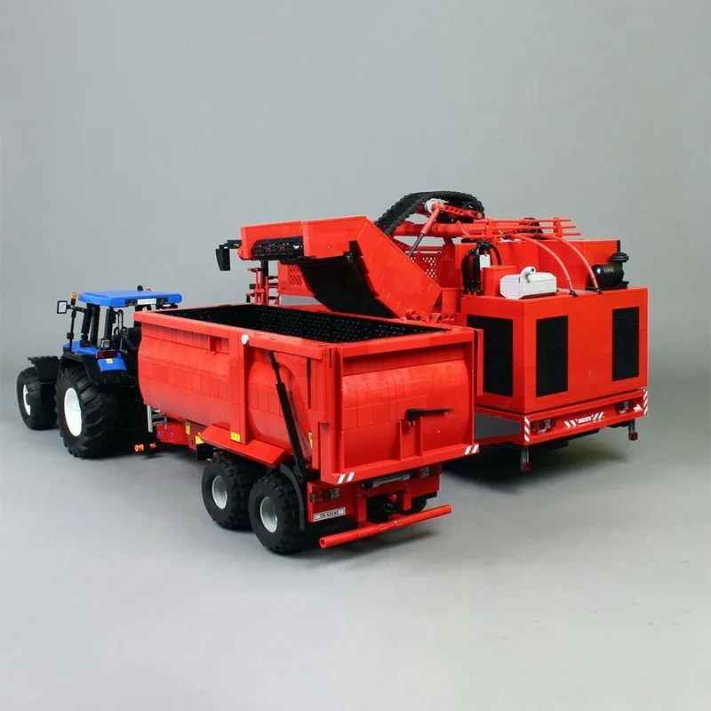 1349 個 MOC クランプティッパートレーラーテクニカルモデルビルディングブロック建設 DIY クリスマスギフト教育玩具レンガ子供