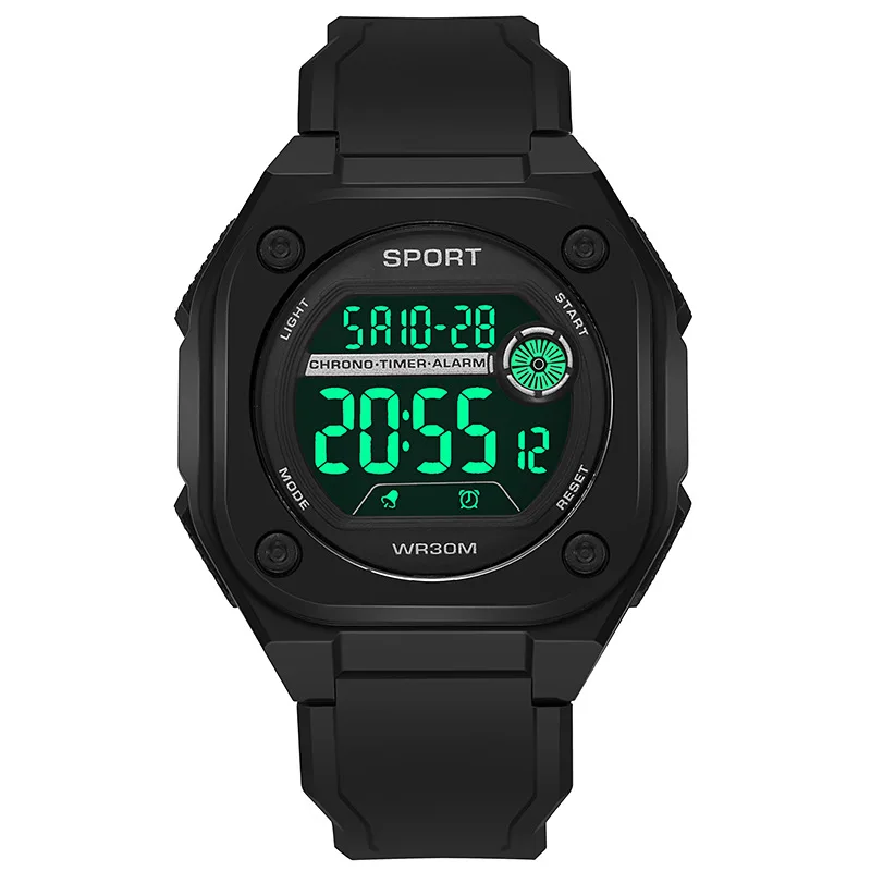 MAYZHISU Men's LED Digital Watch Man Sport Watches Male Electronic Wrist Watch Multifunction Military Sports Watches Clock