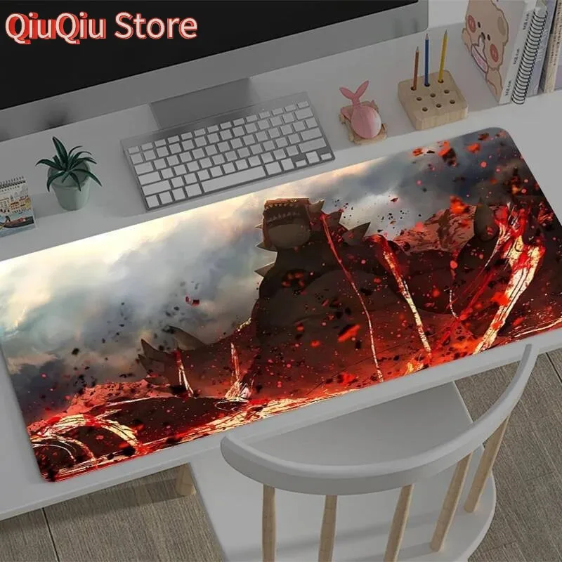Gaming Mouse Pad P-Pokemons Gamer Computer Accessories Keyboard Table Mat Mousepad Company Laptop Desk mat PC HD Anime Mousepad