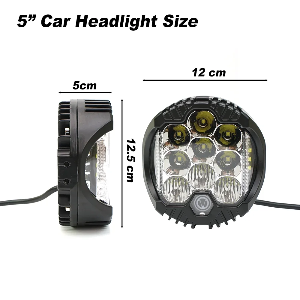 Off-Road Car LED Headlight 5\'\'/ 7\