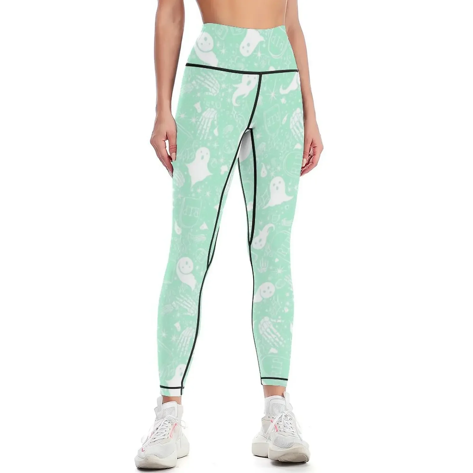

Spooky pack II in Mint Leggings Sportswear woman gym Jogger pants Women's gym gym wear Womens Leggings
