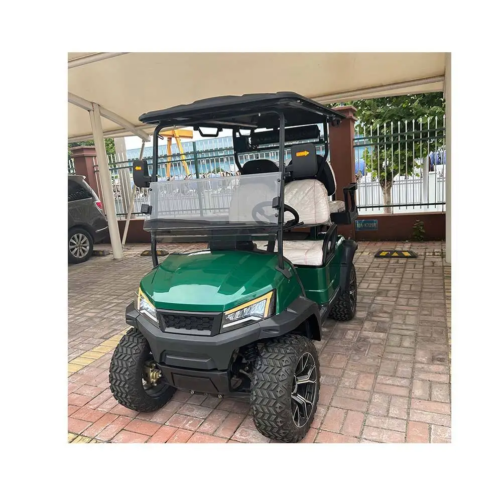 Solar Panels 48v 60v 72v Foldable Design and Lightweight Frame Premium 5000W Motor Electric Golf Cart