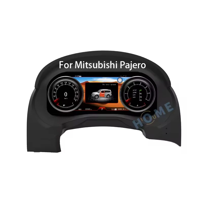 

12.3-inch LCD Digital Cluster for Pajero 2008-2018 Interior Retrofit Kit Digital Dashboard Linux System