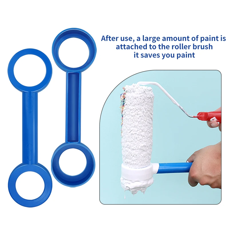 1PC Upgraded Roller Saver Cleaner Super Easy Clean Tools Paint Roller Spinner Brush Cleaner for Cleaning Sleeve