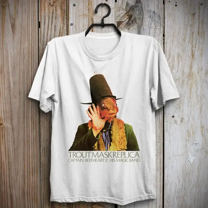 America Musician Captain Beefheart T Shirt Trout Mask Replica Magic Band St Clair