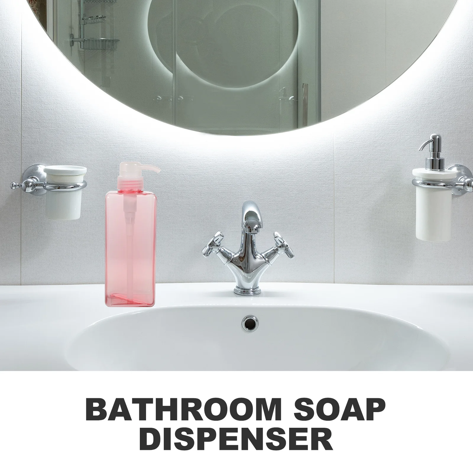 

2Pcs Emulsion Pump Bottles Square Reusable Large Capacity Shampoo Lotion Dispenser 650Ml Portable Liquid Soap Bottle for Home