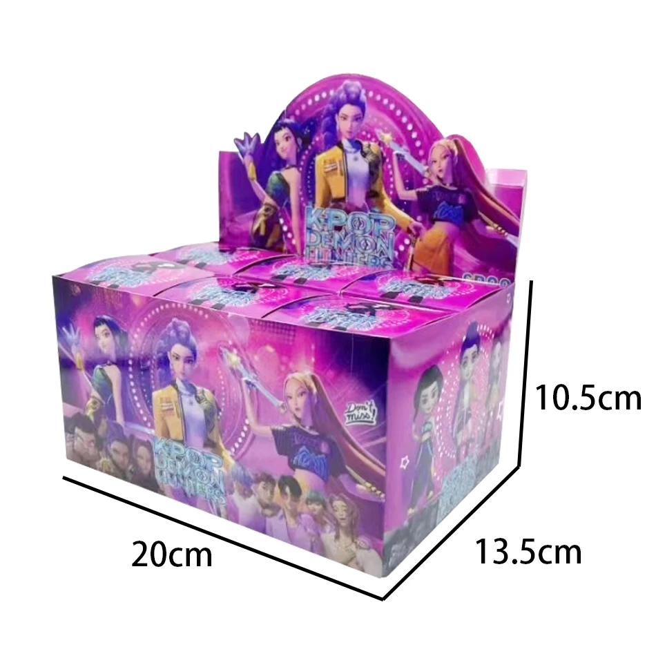 Caja ciega de Anime Kpop Devil Hunter, bolsa ciega divertida para desmontaje, estatua pequeña, modelo periférico, caja ciega de escritorio, regalo de decoración