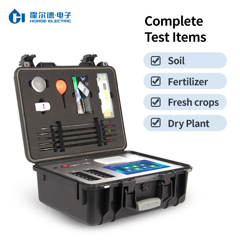 New Arrival Intelligent Soil Nutrient Analyzer Test Kit Farmers Equipment for Soil Detection and Fertilization Testing