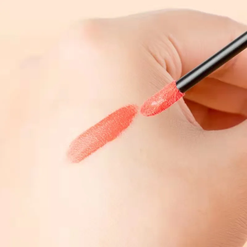 5/50/100 قطعة فرشاة الشفاه القابل للتصرف النساء الملحقات بالجملة لمعان الصولجانات قضيب أداة ماكياج مثالية موضة ساخنة جديدة