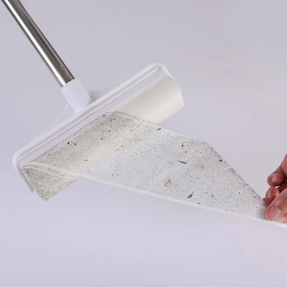 Refill Roller Sticky Brush Lint Roller Brush Tearable Tearable Brush Head Bed Hair Stick Dust Clothes Sticky Dust Paper