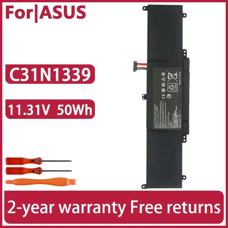 Оригинальный аккумулятор для ноутбука C31N1339 для ASUS Zenbook UX303L UX303LN TP300L TP300LA TP300LJ Q302L Q302LA Q302LG 50 Втч 4300 мАч