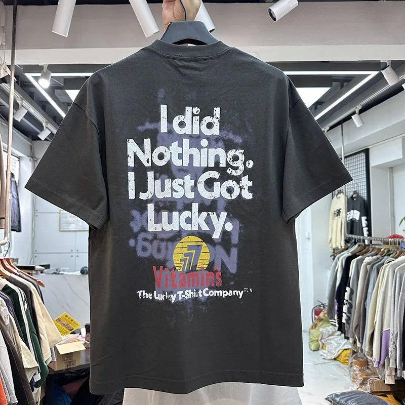 Summer Men T Shirt Women Unisex Streetwear Casual Summer CottonP rinted Retro Short Sleeve Tshirt Tee