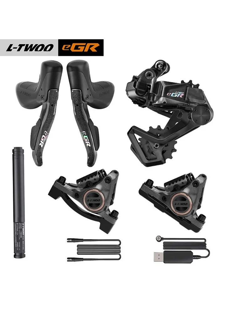 AliExpress NONE LTWOO eGR 2nd-Gen Wireless Electronic Gravel Groupset 12/11/10-Speed Off-Road Electronic Shifting with Hydraulic Disc Brakes