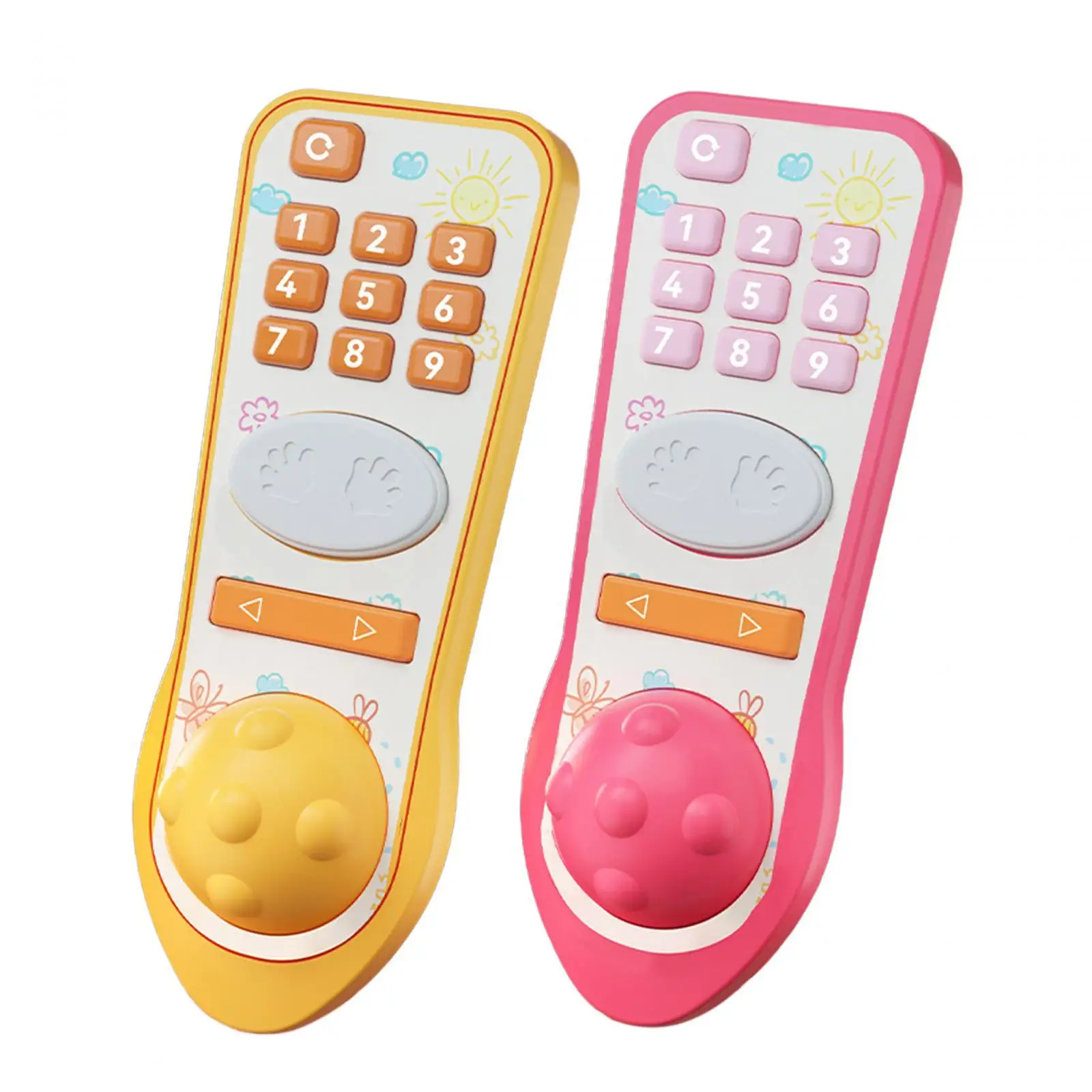 TV Remote Control Toy Realistic Fun Baby Musical Toys Remote Toy Learning for Infants Baby Toddler 12 to 18 Months Boys Girls