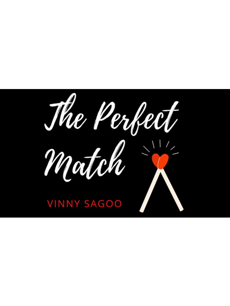 

PERFECT MATCH (Gimmicks and Online Instructions) by Vinny Sagoo Card Magic and Trick Decks Close Up Performer Mentalism Props