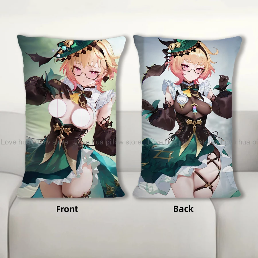 

R18 + Dakimakura аниме Emilie наволочка для тела диванная подушка двухсторонняя наволочка с принтом 40X60 см