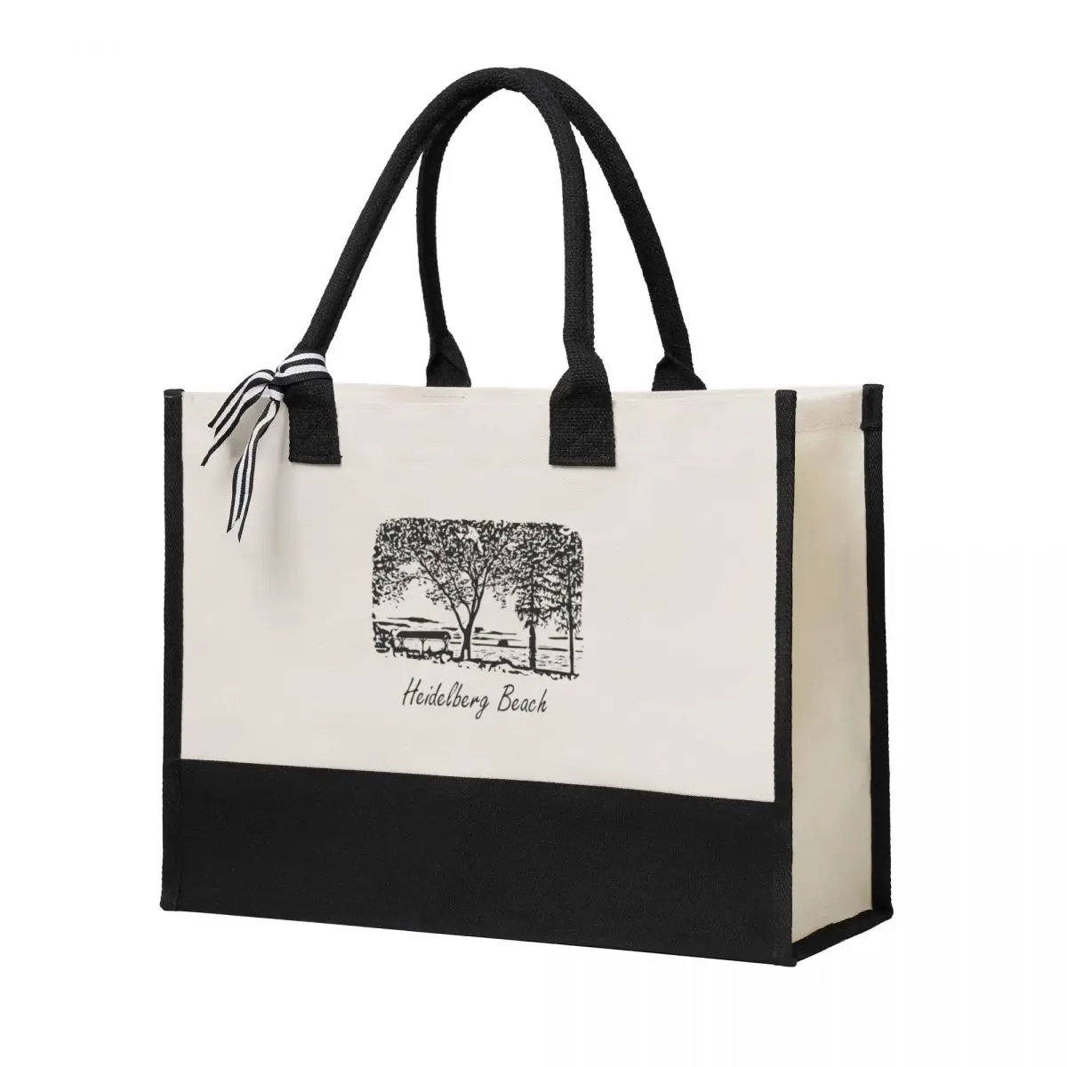 

Canvas Gift Shopping Bag Heidelberg Beach Classic Canvas Large Capacity Bag Customizable Quality Gifts