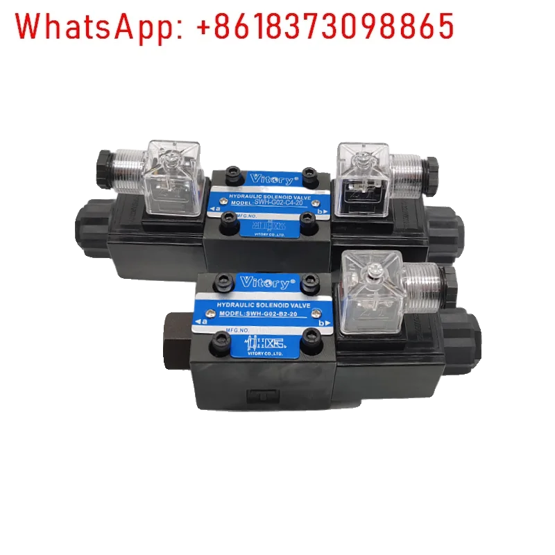 

1PCS hydraulic SWH-G02-D2/C2/C4/C6/B2-20/10 solenoid valve DC24V AC220V