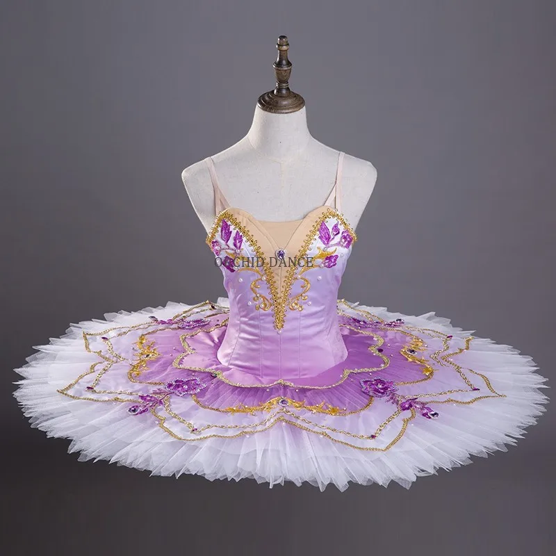 High Quality 12 Layers Performance Wear Adult Classical Ombre Professional Ballet Tutu