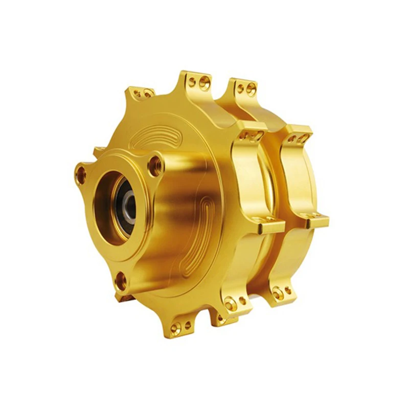 

Custom Precision CNC machined wheel hubs Billet aluminum 6061-T6 Motorcycle CNC machining parts