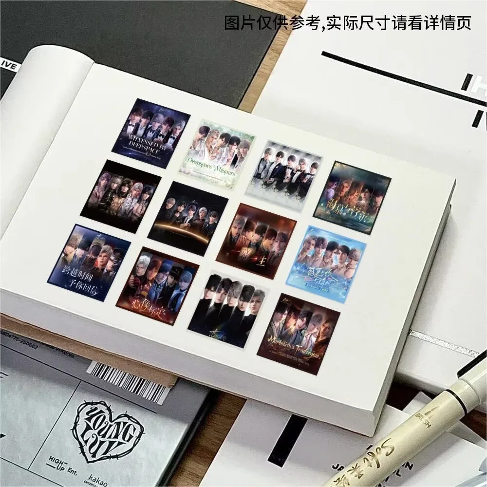 New [Love and Deep Space F5 Poster] Roll up stickers featuring Qin Che, Qi Yu, Caleb Sylus Rafayel Xavier  handsome appearance view 6