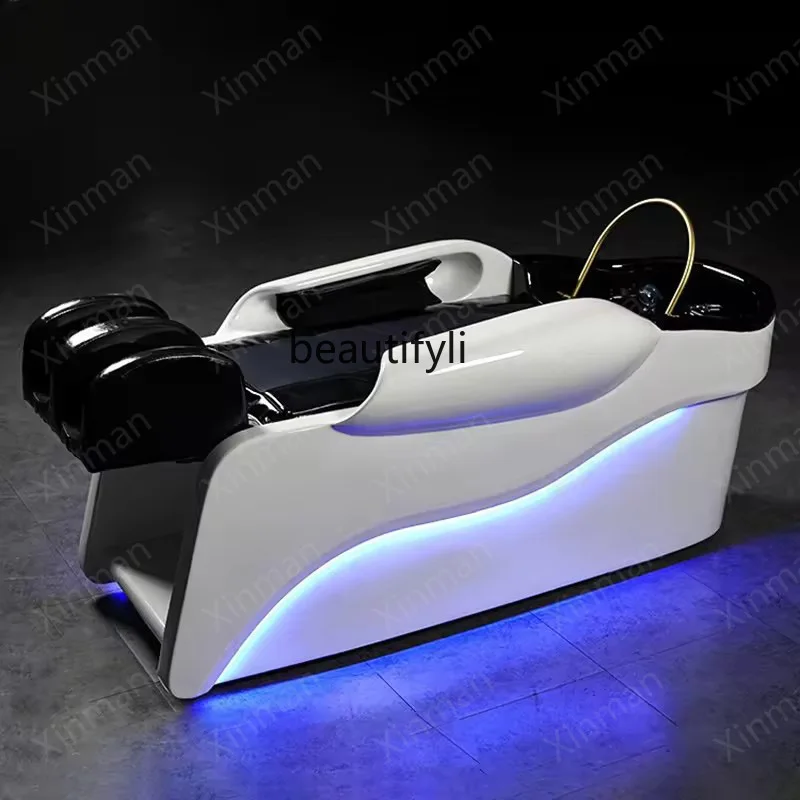 

High-end luxury intelligent multi-functional shampoo bed water circulation, shampoo bed manufacturer wholesale