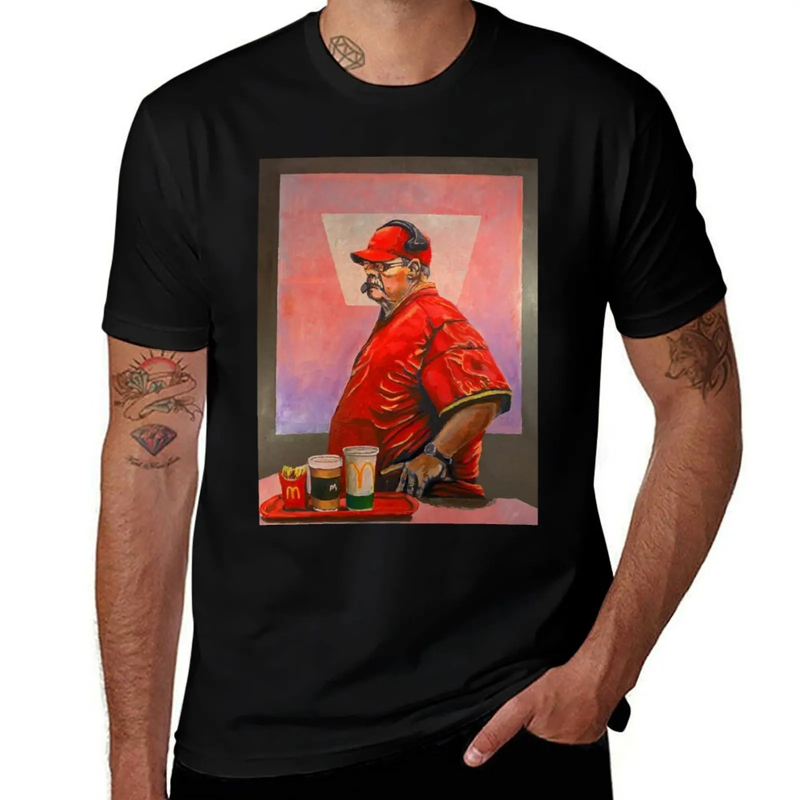 The Shift Manager T-Shirt Big and Tall Loose Fit T-Shirt