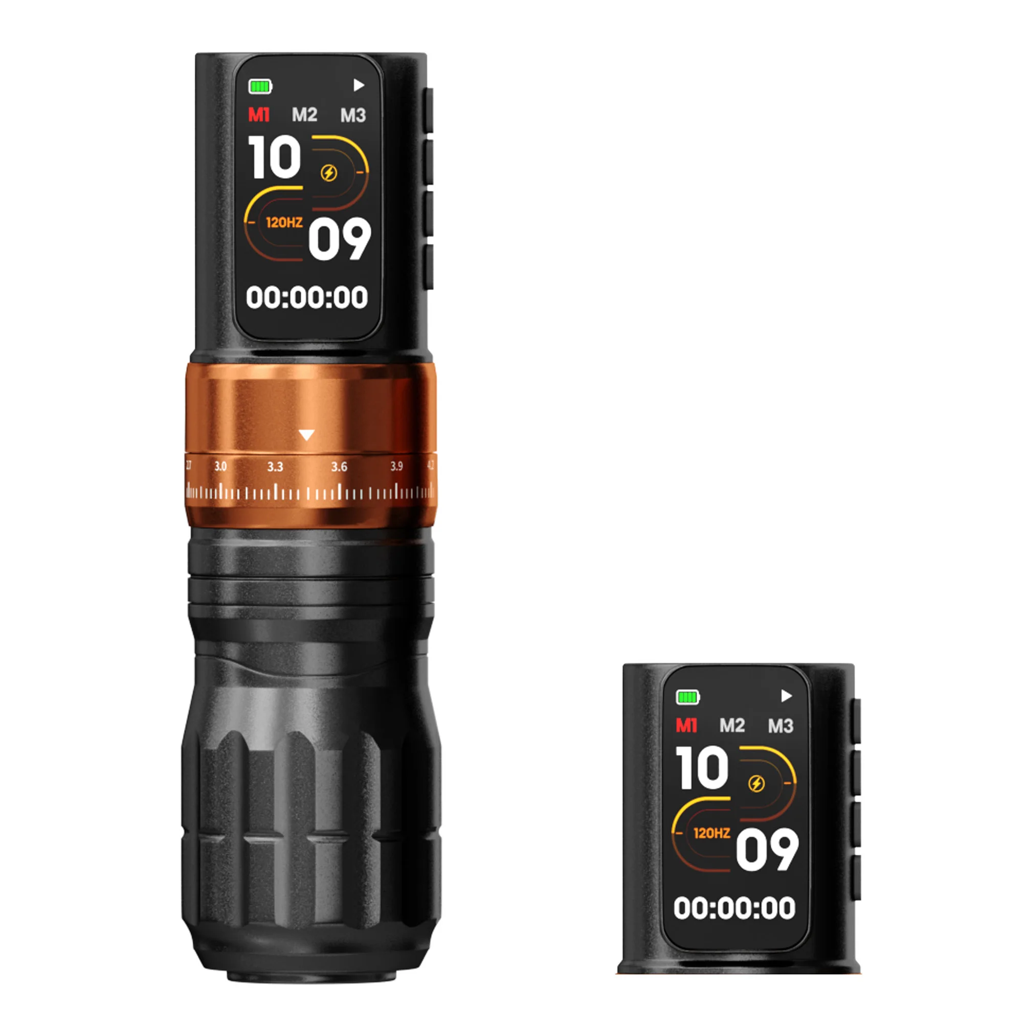 

Тату-машинка LASTJUDG HM171 с двумя блоками питания, беспроводная тату-ручка с мощным настраиваемым мотором для тату-мастеров