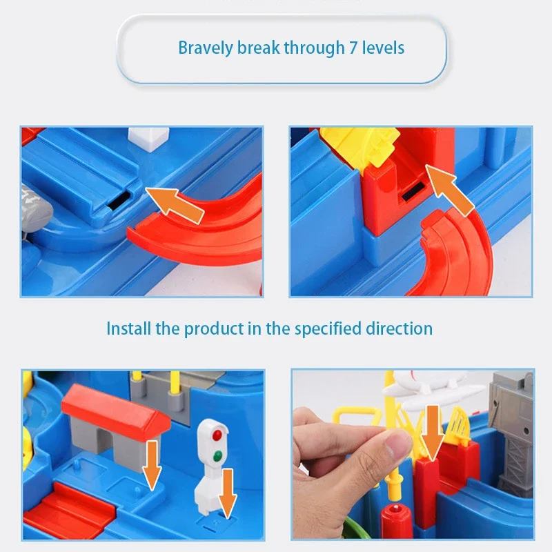 Car Train Track Adventure Set 6