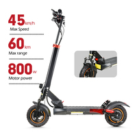 Mankeel MX-14 Folding Electric Scooters 10 inch 800W 48V 13Ah Off Road High Speed E Scooter For Adult, Dual Shock Absorption