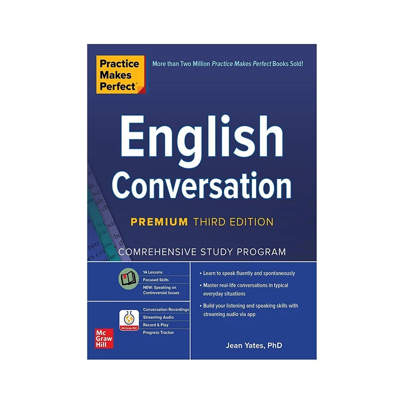 

Copy books Practice Makes Perfect: English Conversation (13) HD paper suitable for reading English books