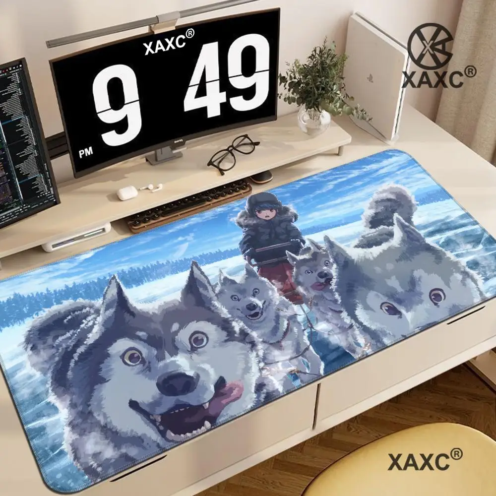 

Anime Yuru Camp Mouse Pad large keyboard mouse desk pad non-slip rubber gaming mouse pad laptop mouse carpet