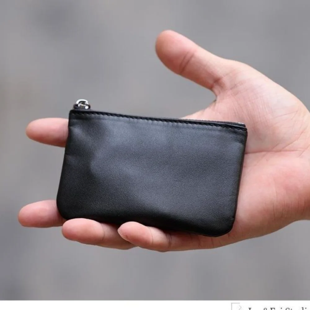 محفظة صغيرة للعملات المعدنية، محفظة عملات معدنية بسحاب بسيط، محفظة عملات معدنية مدمجة، حقيبة ظهر للسفر، هدية للأم #5