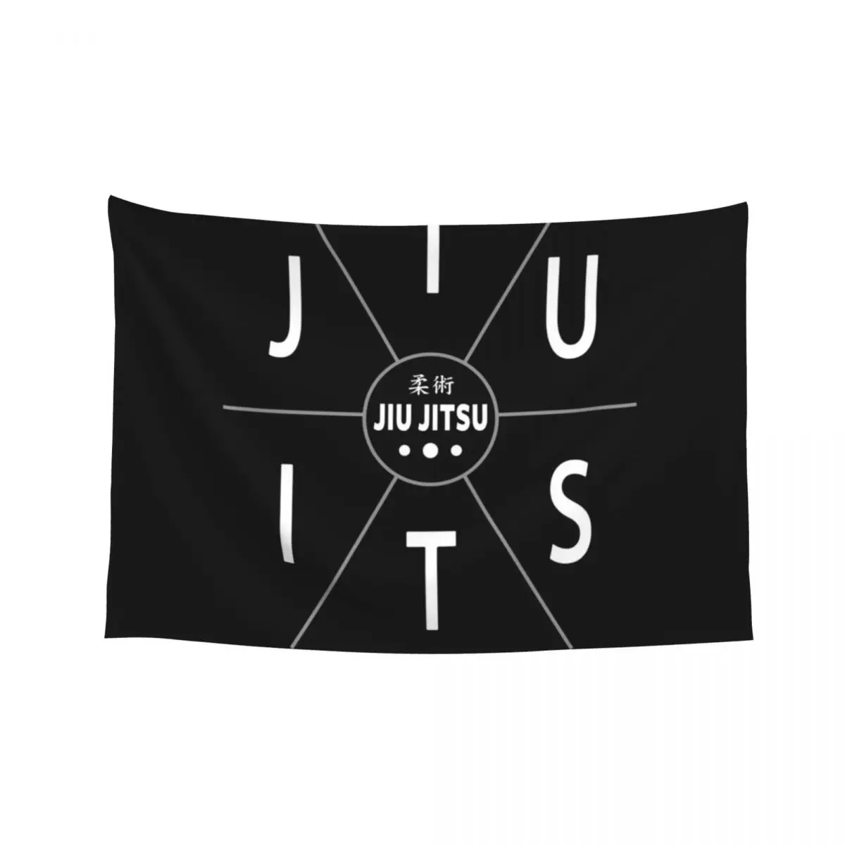 

Jiu Jitsu - The Ground Is My Ocean And I Am A Shark Tapestry Wall Hanging Japanese Room Decor Outdoor Decoration Tapestry