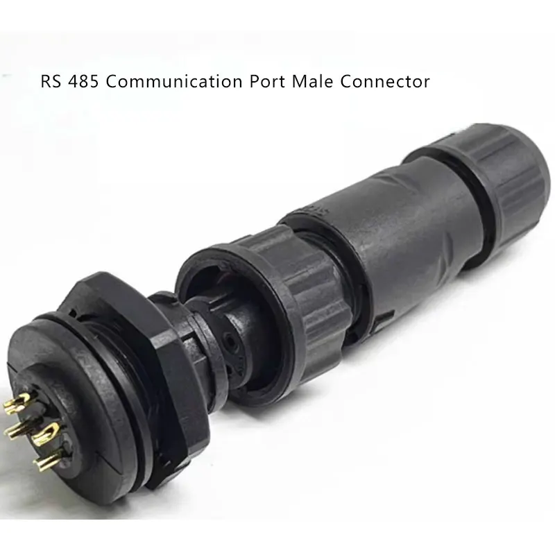 Hopewind On Grid Inverter RS485-Klemmenblock, 4-poliger Luftfahrtstecker, Kommunikationsumwandlungsanschluss