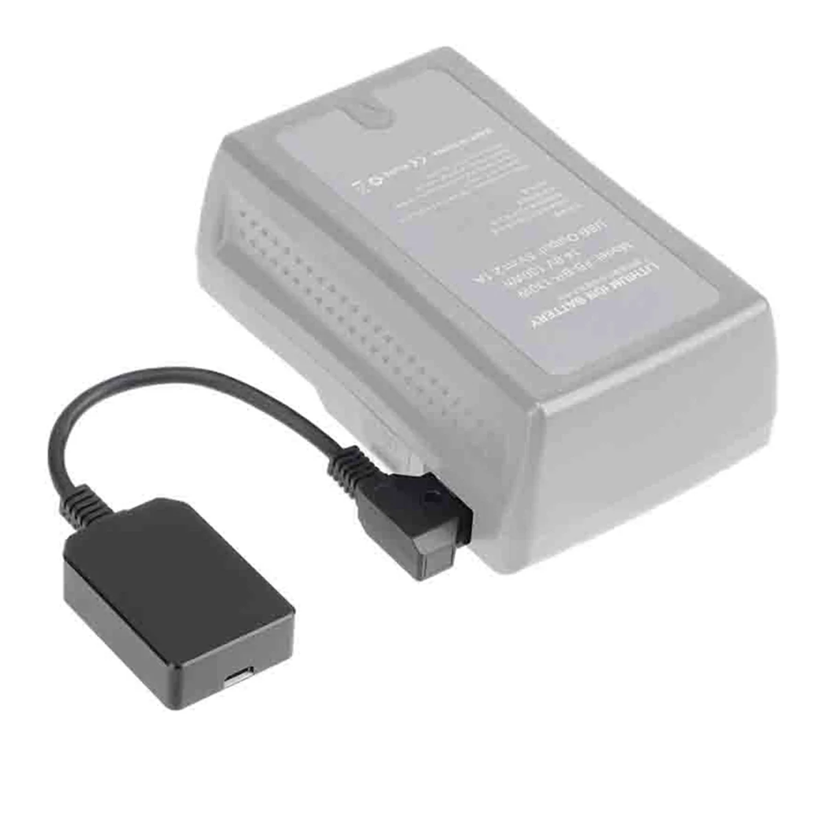 Bateria fictícias D-TAP V-Port para PD 100W Bidirecional Módulo de Carregamento e Descarga, Adaptador USB para Monitor e Câmera