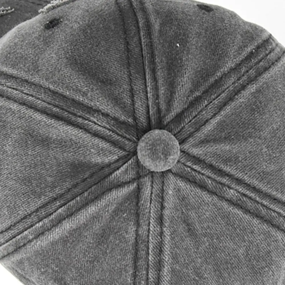 

Модные потертые бейсбольные кепки, регулируемая фуражка в стиле хип-хоп со сломанными отверстиями, повседневные солнцезащитные шляпы для мужчин и женщин, спорт на открытом воздухе