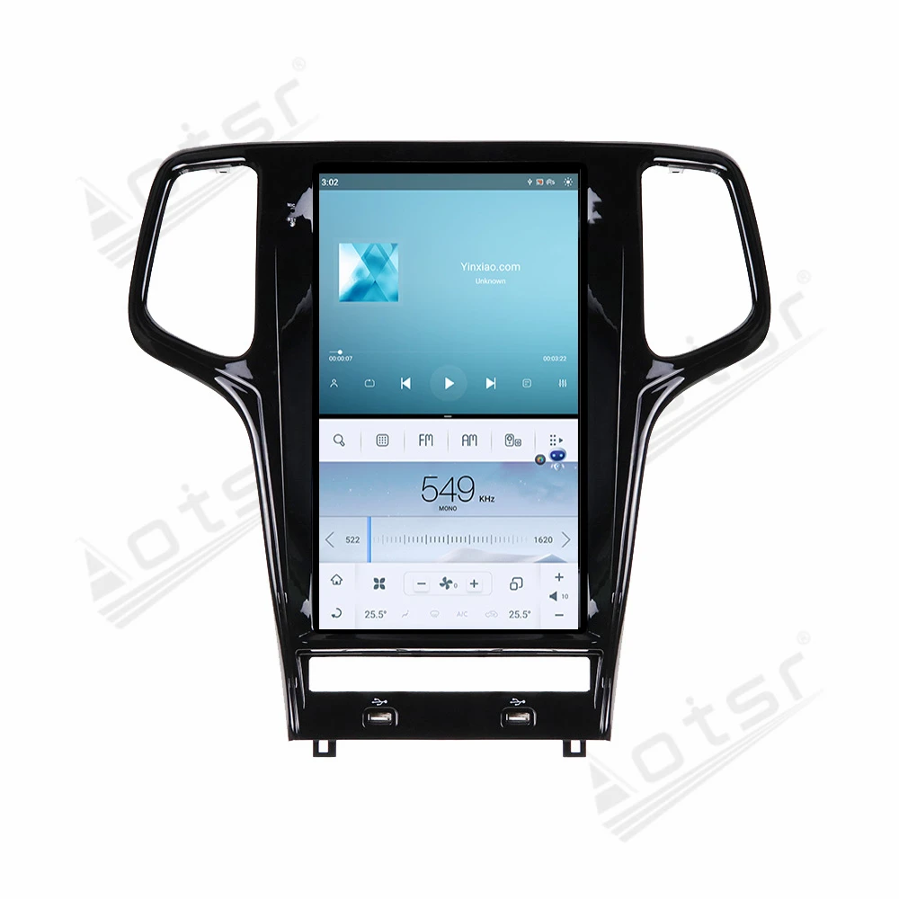 Android 11 Car Radio Multimedia Player For Jeep Grand Cherokee WK2 2010 - 2019 Touch Screen GPS Navigation Auto Stereo Head Unit