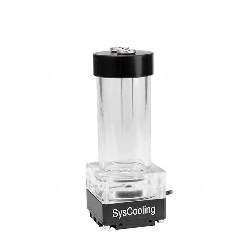 Pompa Syscooling P67D z zbiornikiem wodnym 65 100 130mm do chłodzenia wodnego PC DIY, obsługa regulacji prędkości PWM. — zdjęcie 2