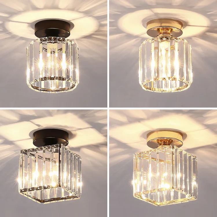 

Corridor lights, hallway entrance lights, LED balconies, simple, modern, creative, light luxury, internet famous, crystal ceilin