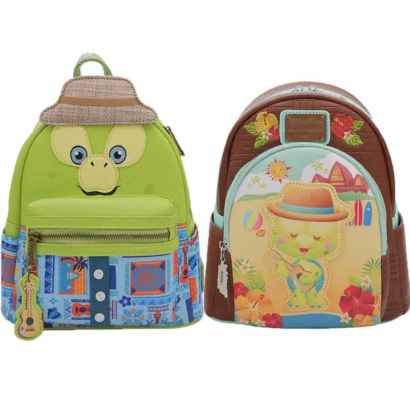 Loungefly Disney Olu Mel Cute Cartoon Anime Characters Storage Backpack Fashion Item Travel Essentials Peripheral Practical Gift