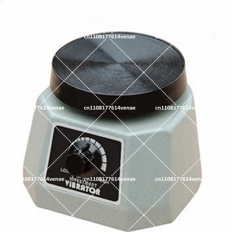 Dental Plaster Vibrator 4 Inch Round Small Gypsum Variable Intensity Shaker Oscillator for Dental Lab