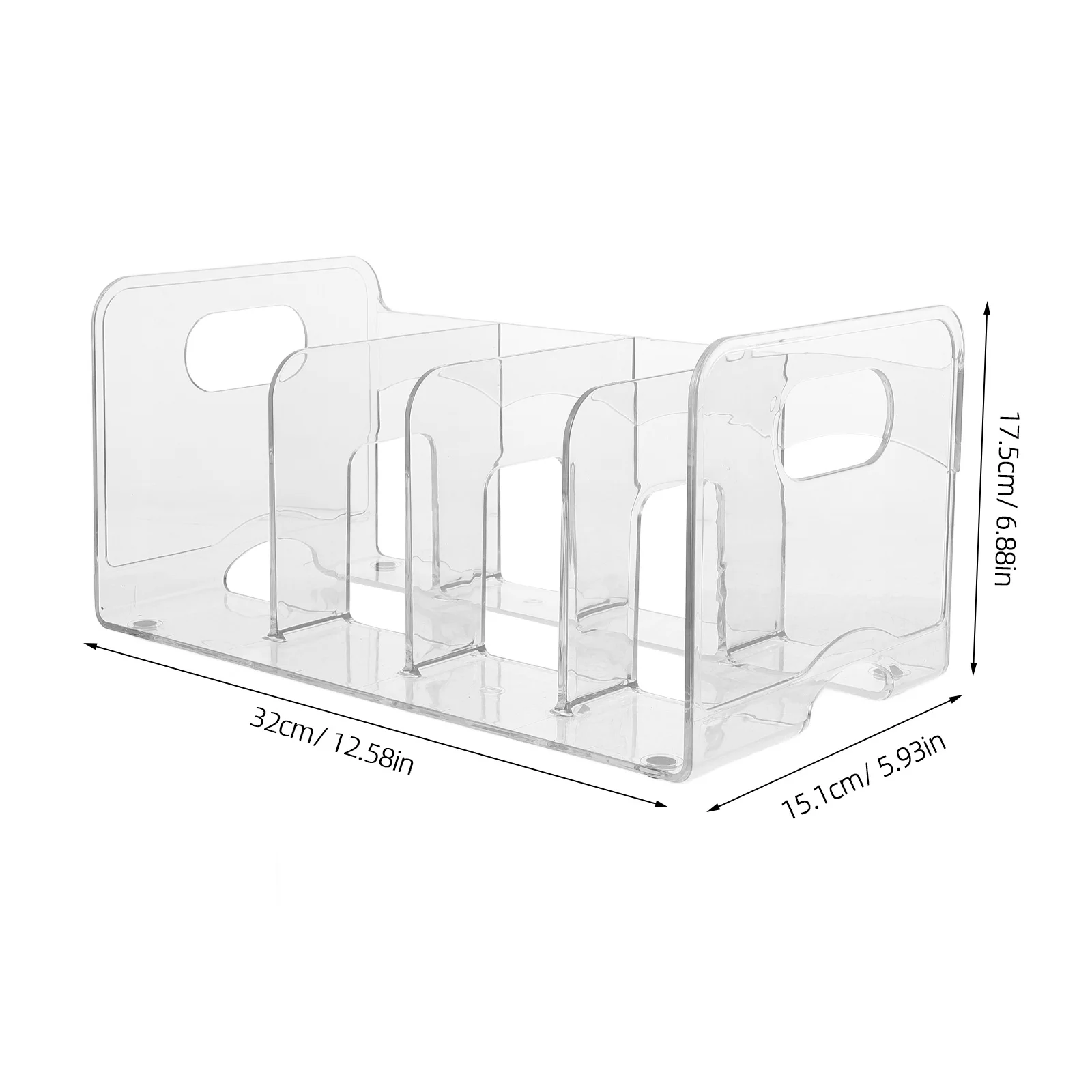 Desktop Plastic Bookend Multi-Function Organizer for Office Book Holder File Document Storage Bookshelf Accessories